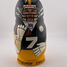 Pittsburgh Steelers NFL Roethlisberger Sport Hand Painted Wooden Nesting Doll