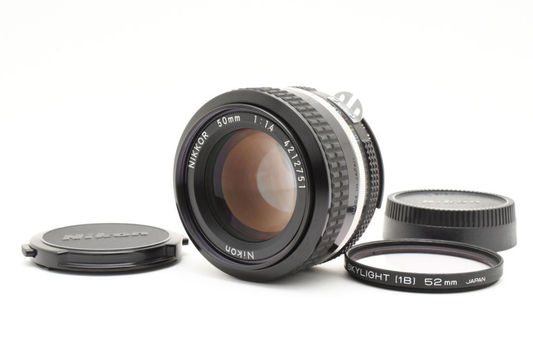★超美品★ ニコン Ai NIKKOR 50mm F1.4 #19481 ☆Excellent Condition☆ Nikon Ai NIKKOR 50mm F1.4 #19481
