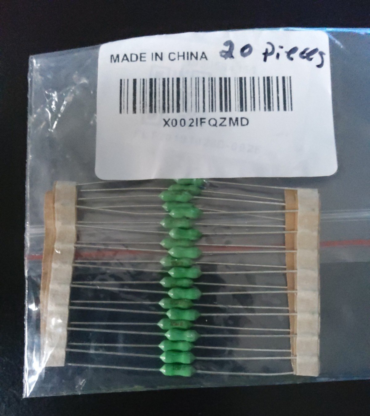 Resistors for HP Color LaserJet Enterprise M855 Fuser Unit