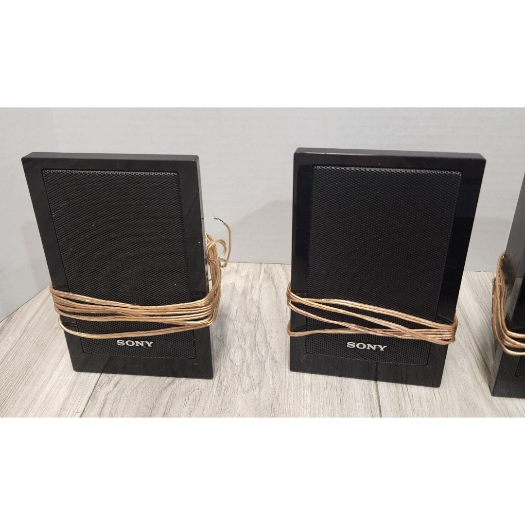 Sony Surround Sound System Set of 5 Speakers SS-TS102 (x4) & SS-CT101 Center - detail