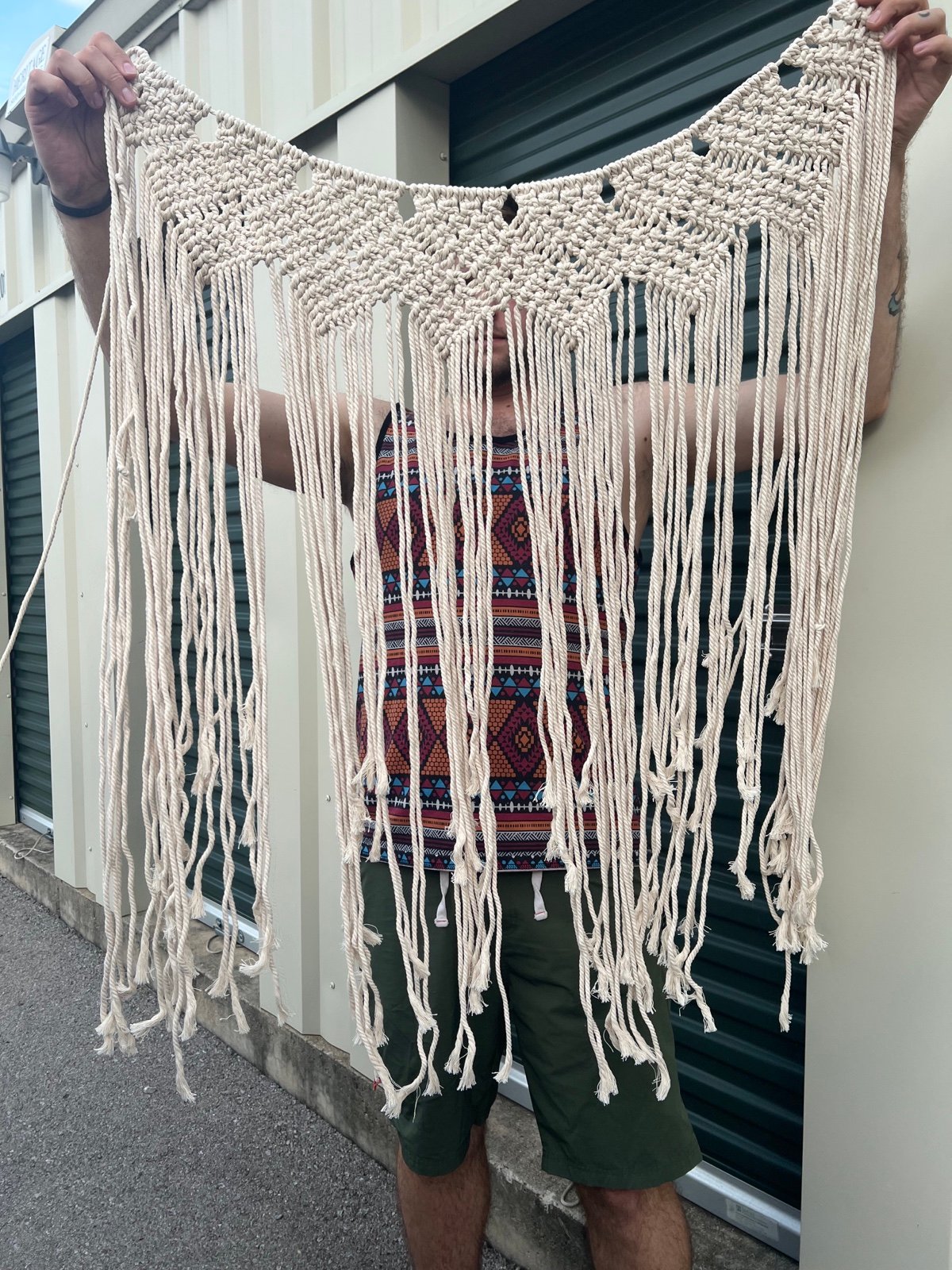 Macrame wall art