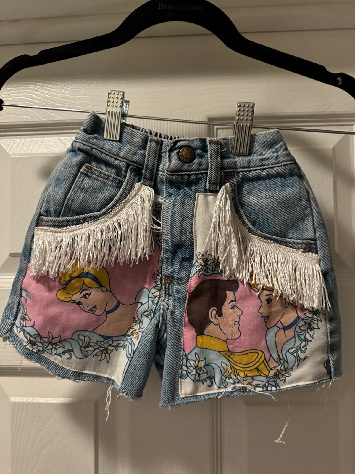 Vintage Handmade Disney Princess Shorts 4/5T