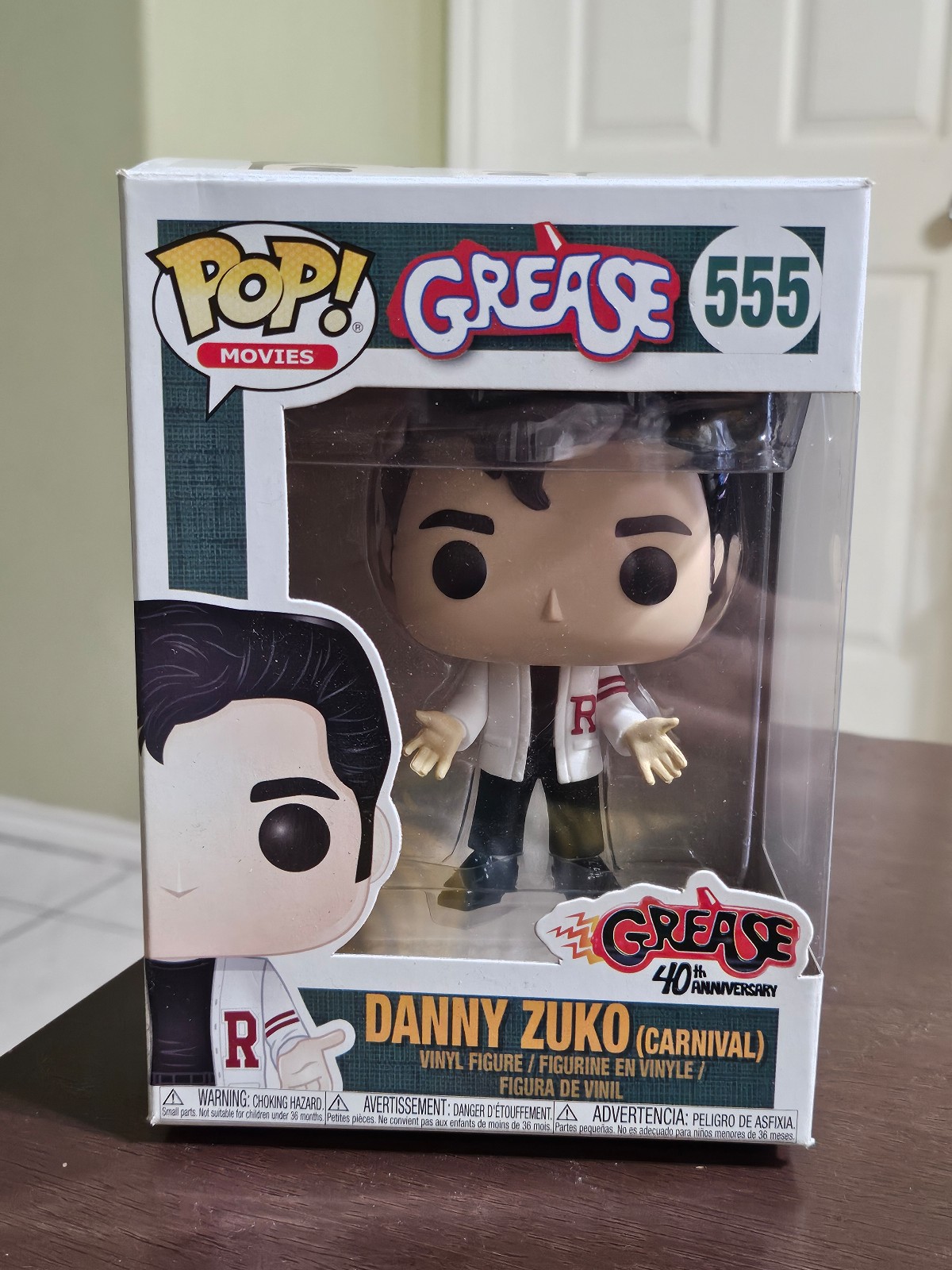 Funko Pop Grease Danny Zuko Carnival
