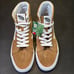 VANS Sk8-Hi PIG SUEDE WOMEN'S SIZE 9.5 TOBACCO BROWN NWT