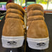 VANS Sk8-Hi PIG SUEDE WOMEN'S SIZE 9.5 TOBACCO BROWN NWT