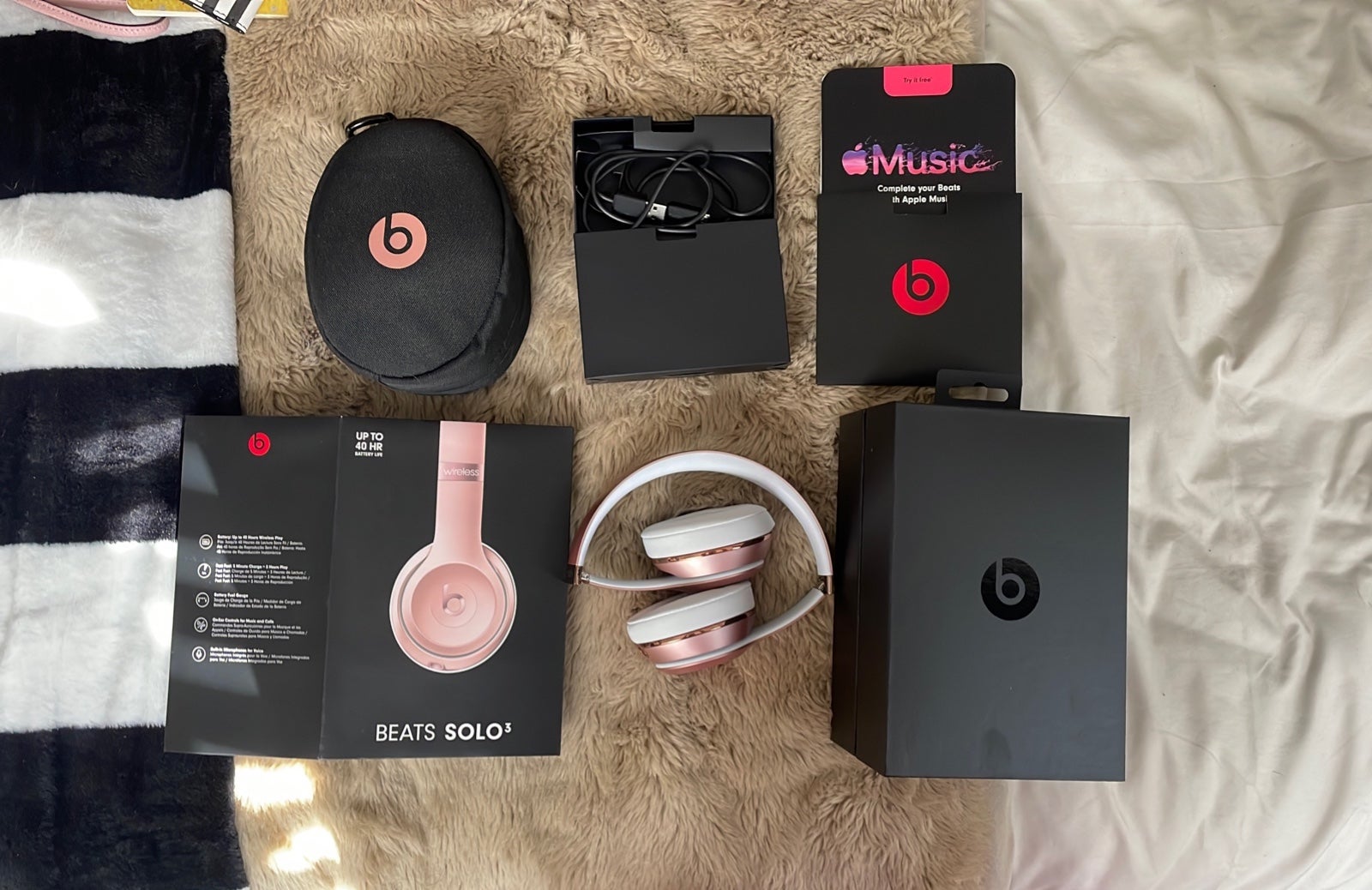 Pink solo beats 3 by dr online dre everything included