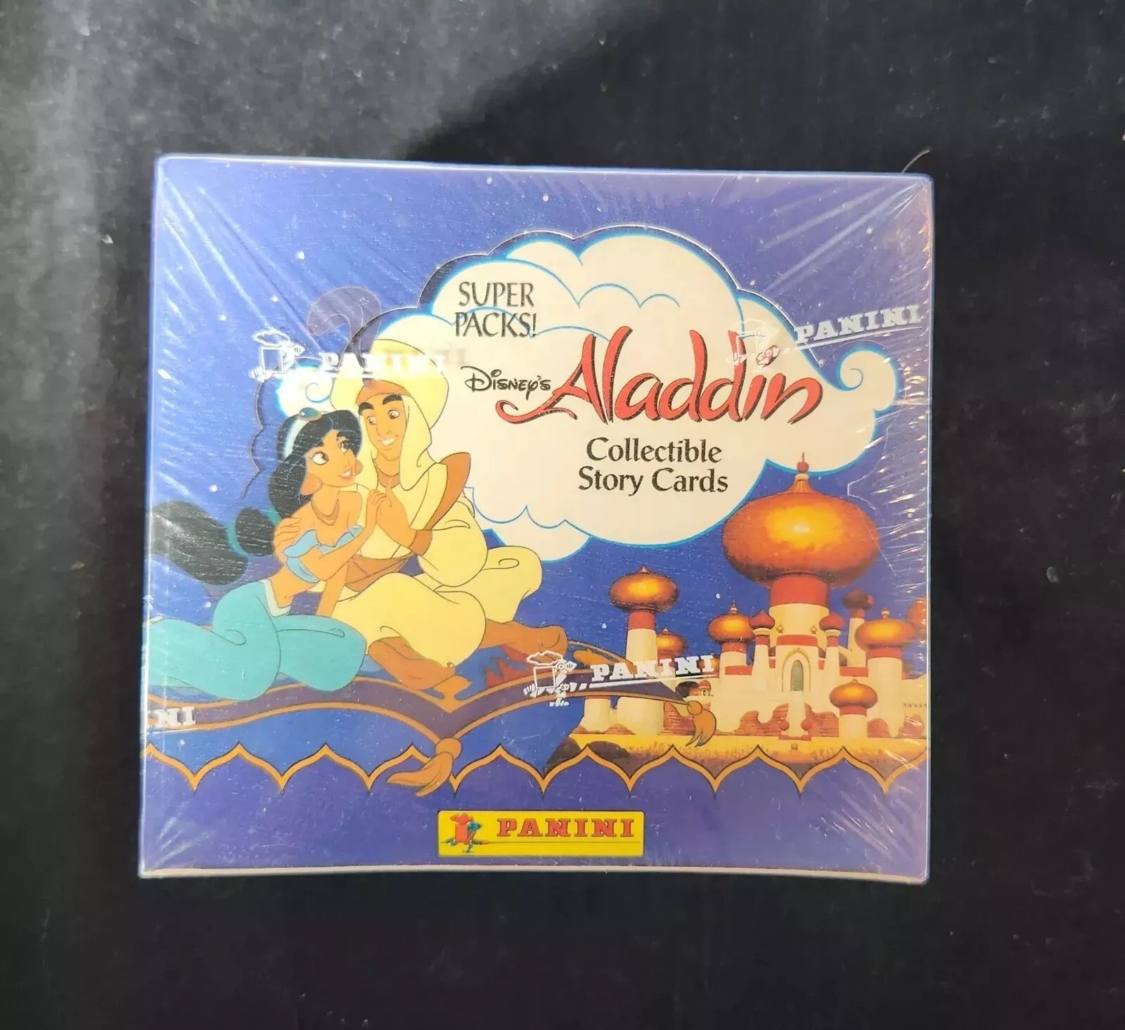 BRAND NEW SEALED Aladdin Collectible Story Trading Cards Disney Panini