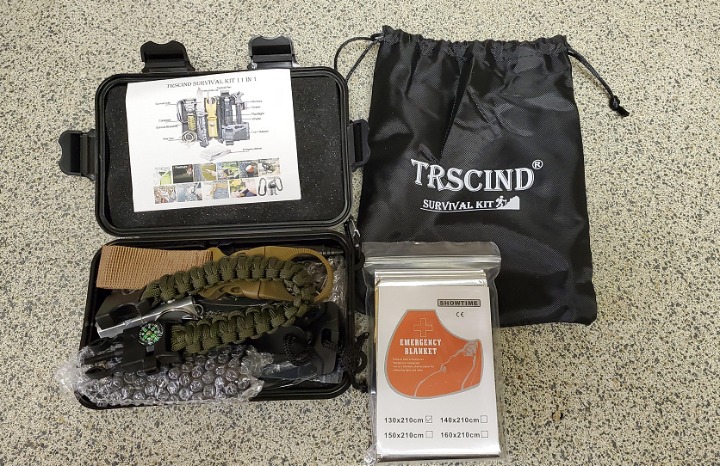 New Gifts for Men Dad Husband Father, Emergency Survival Gear Equipment 14 in 1