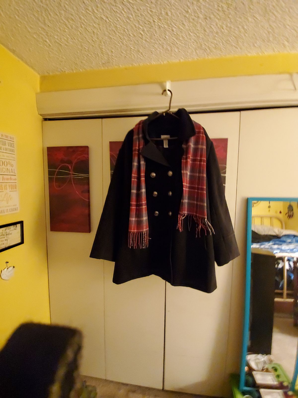 Winter wool coat