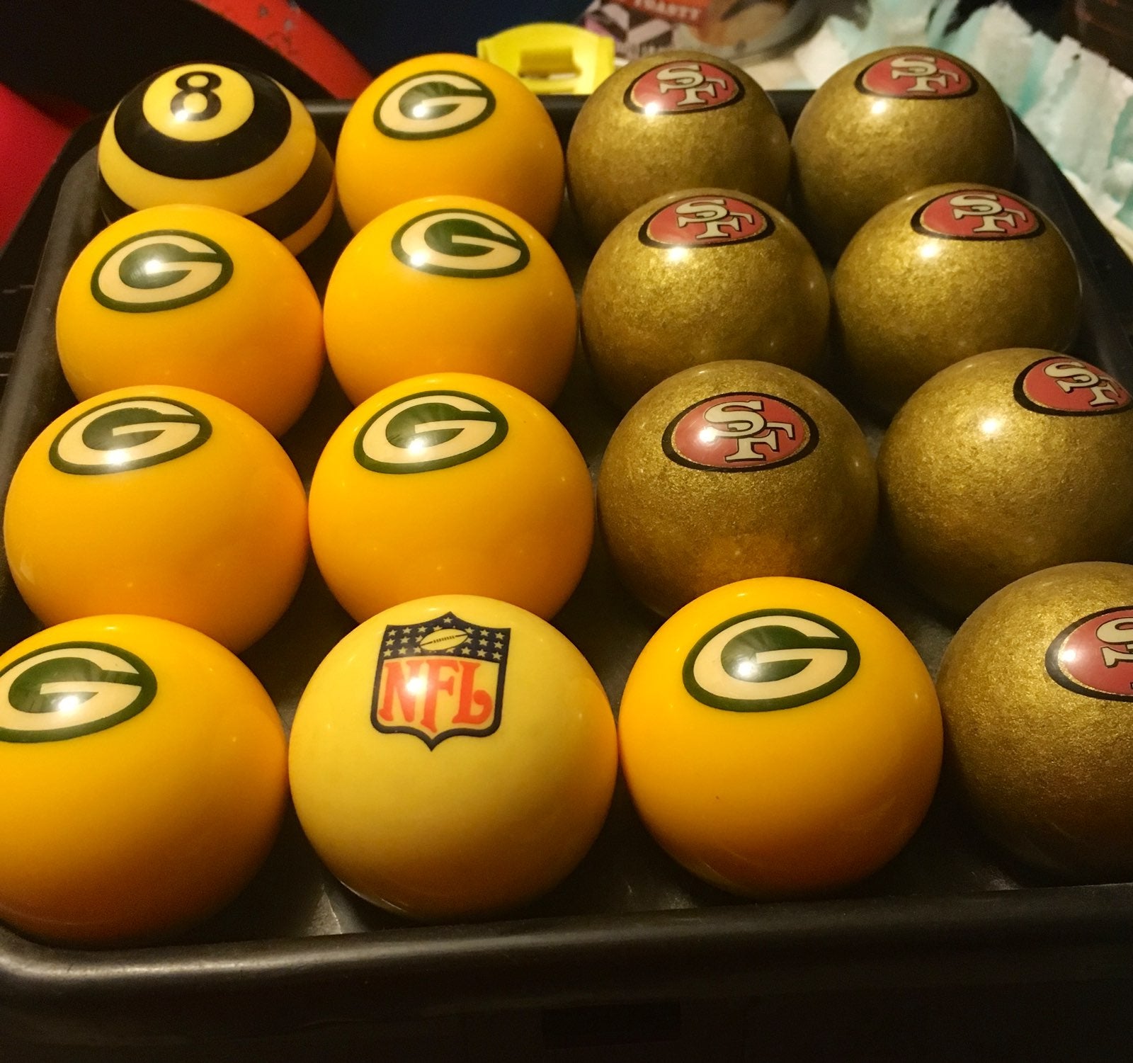 Official NFL Green Bay Packers and San F