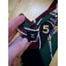 Polo Ralph Lauren Handmade Navy Green Golf Bag 5 Iron Luxury 100% Silk Tie