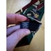Polo Ralph Lauren Handmade Navy Green Golf Bag 5 Iron Luxury 100% Silk Tie