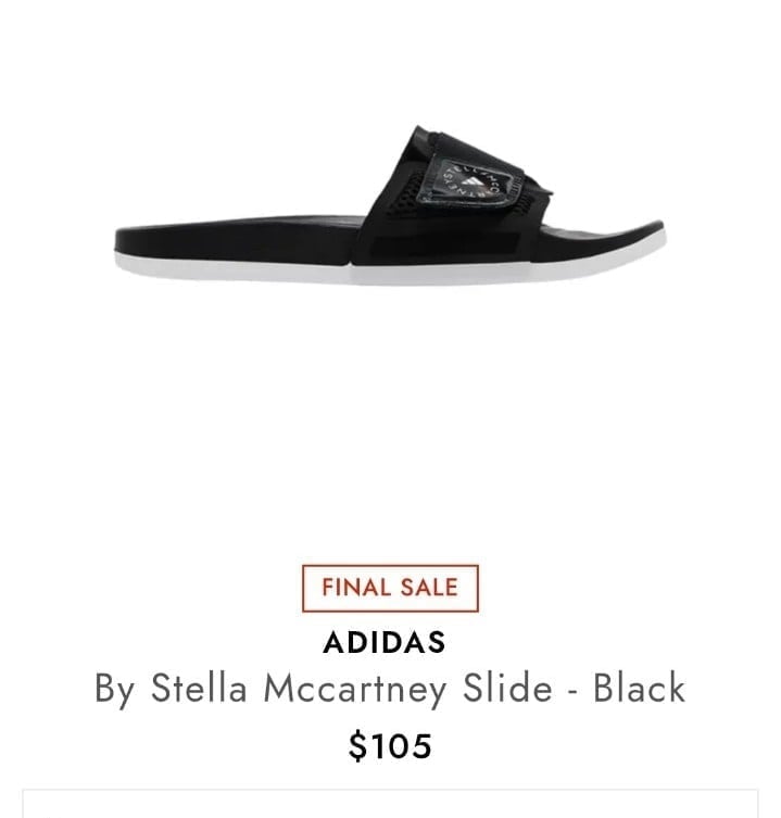 【送料&関税込】Stella McCartney Chain Sliders Adidas Stella McCartney Sliders