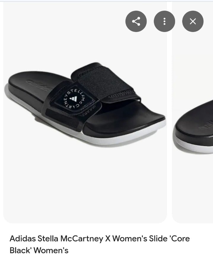 【送料&関税込】Stella McCartney Chain Sliders Adidas Stella McCartney Sliders