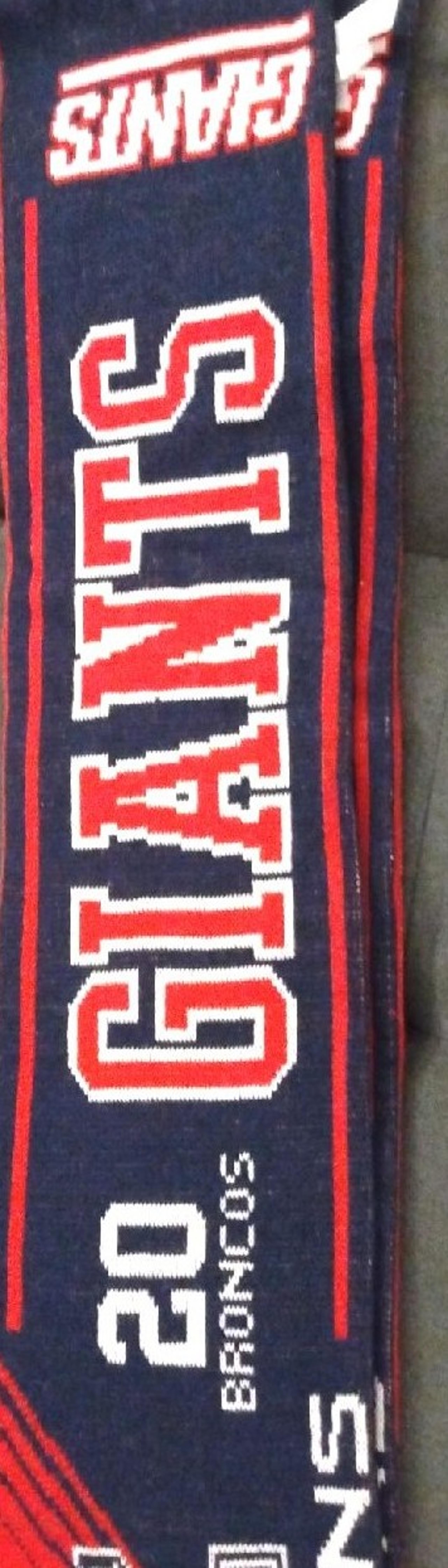 My Giants Superbowl champs scarf