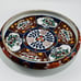 Vintage Gold Imari Japanese Porcelain Console Bowl 9.5”