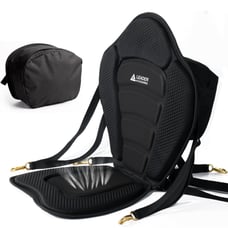 Leader Accessories Black Deluxe Kayak Seat Boat Seat SUP Seat Canoe Seat(Black)