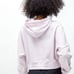 Adidas Light Pink '80s Cropped Hoodie size Small