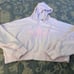 Adidas Light Pink '80s Cropped Hoodie size Small
