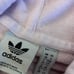 Adidas Light Pink '80s Cropped Hoodie size Small