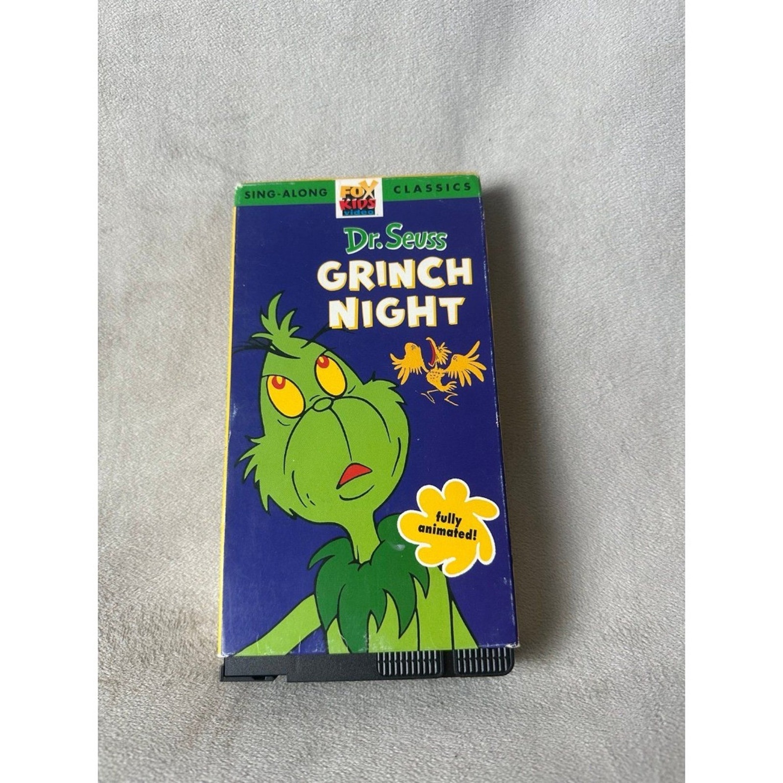 Dr. Seuss Grinch Night vintage VHS RARE