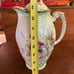 Lovely Antique Austria Karlsbad Floral Ceramic Lidded Tankard/Pitcher