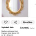 StyleWell Kids Medium Vintage Oval Framed Gold Mirror (23 in. W x 31 in. H)