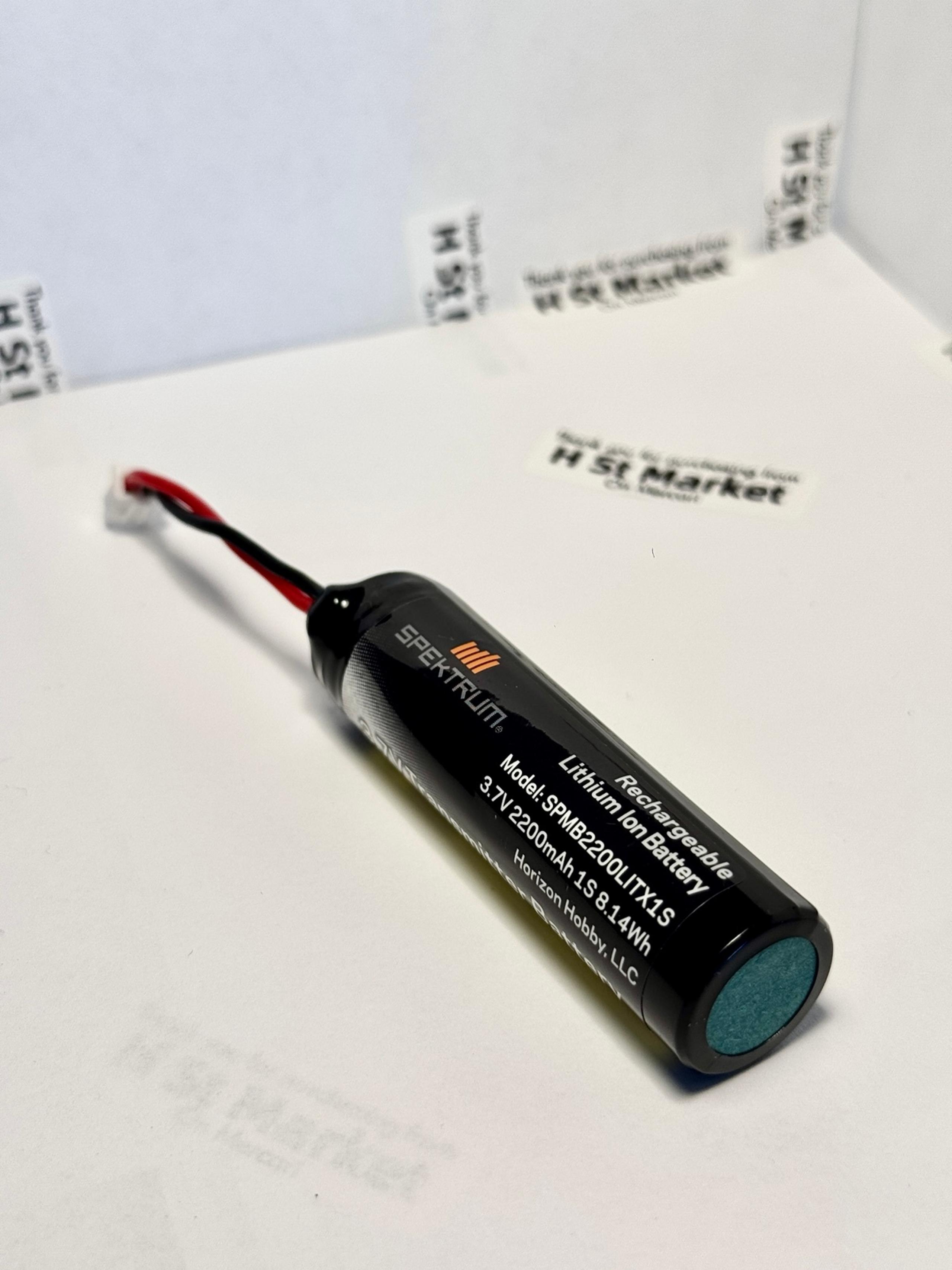 Spektrum 1S 3.7V 2200mAh Smart Transmitter Battery – New