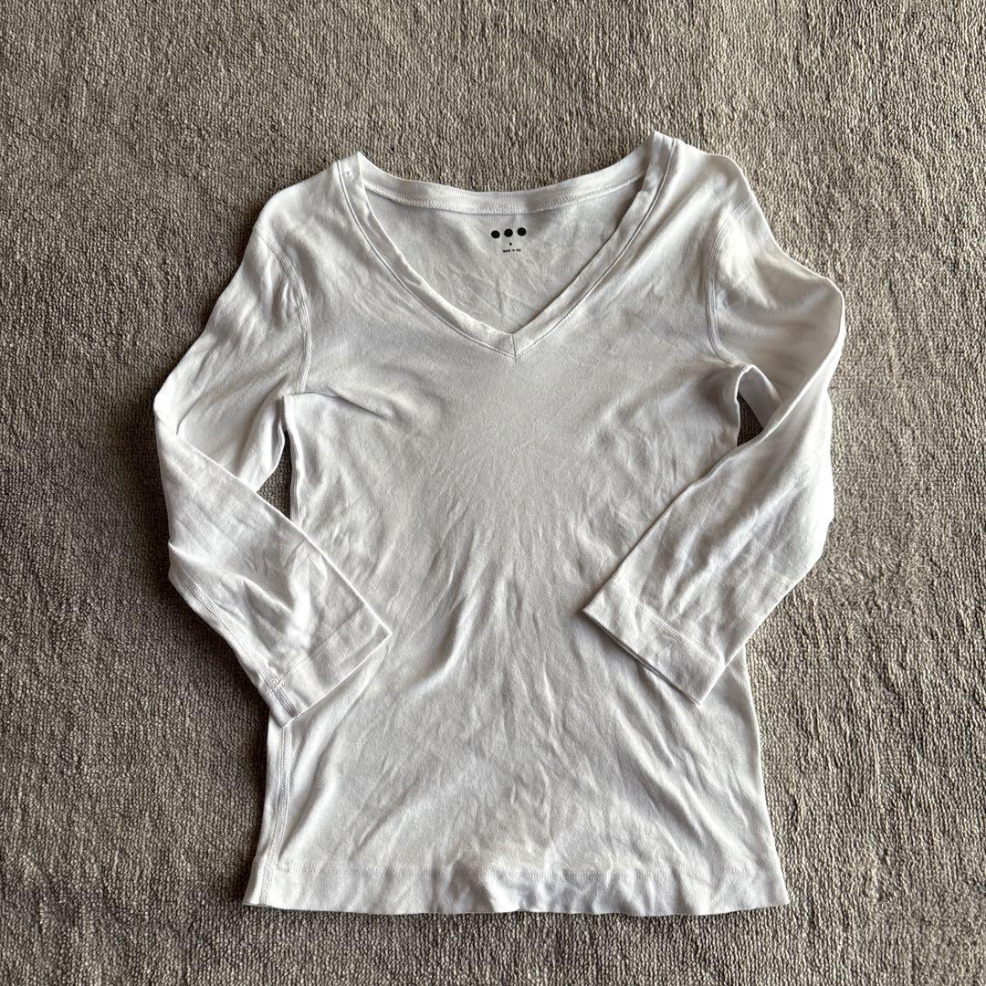 Excellent Condition Three Dots 3/4 Sleeve Shirt