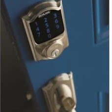 Schlage Zinc Deadbolt Lock W/alarm