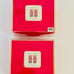 NEW IN BOX! Lilly Pulitzer SET OF 4 Acrylic Hi-ball glasses featured in heart &