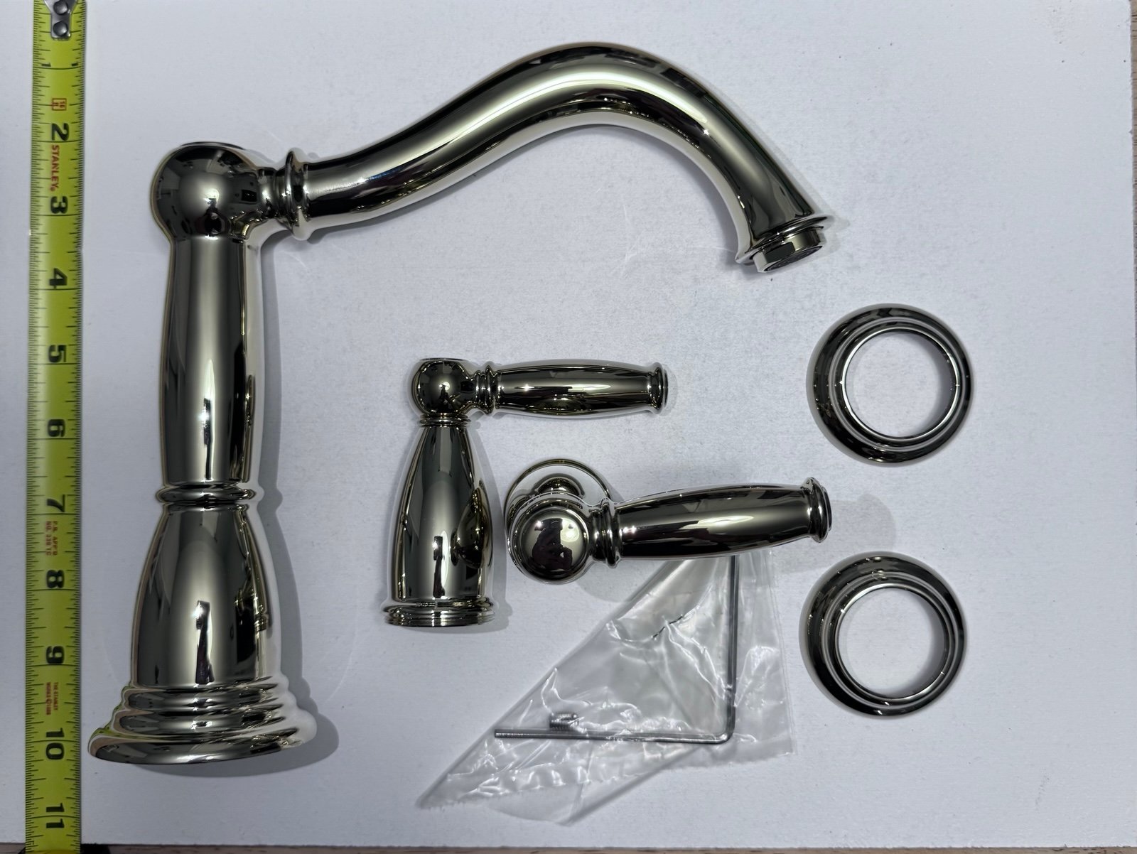 Hansgrohe 3-Hole Tub Filler Trim