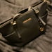 Michael Kors Black Polly Nylon/Leather Tote Bag