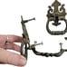 National Lock co Spade Tip Colonial Carriage House Drop Ring Bail Cabinet Drawer