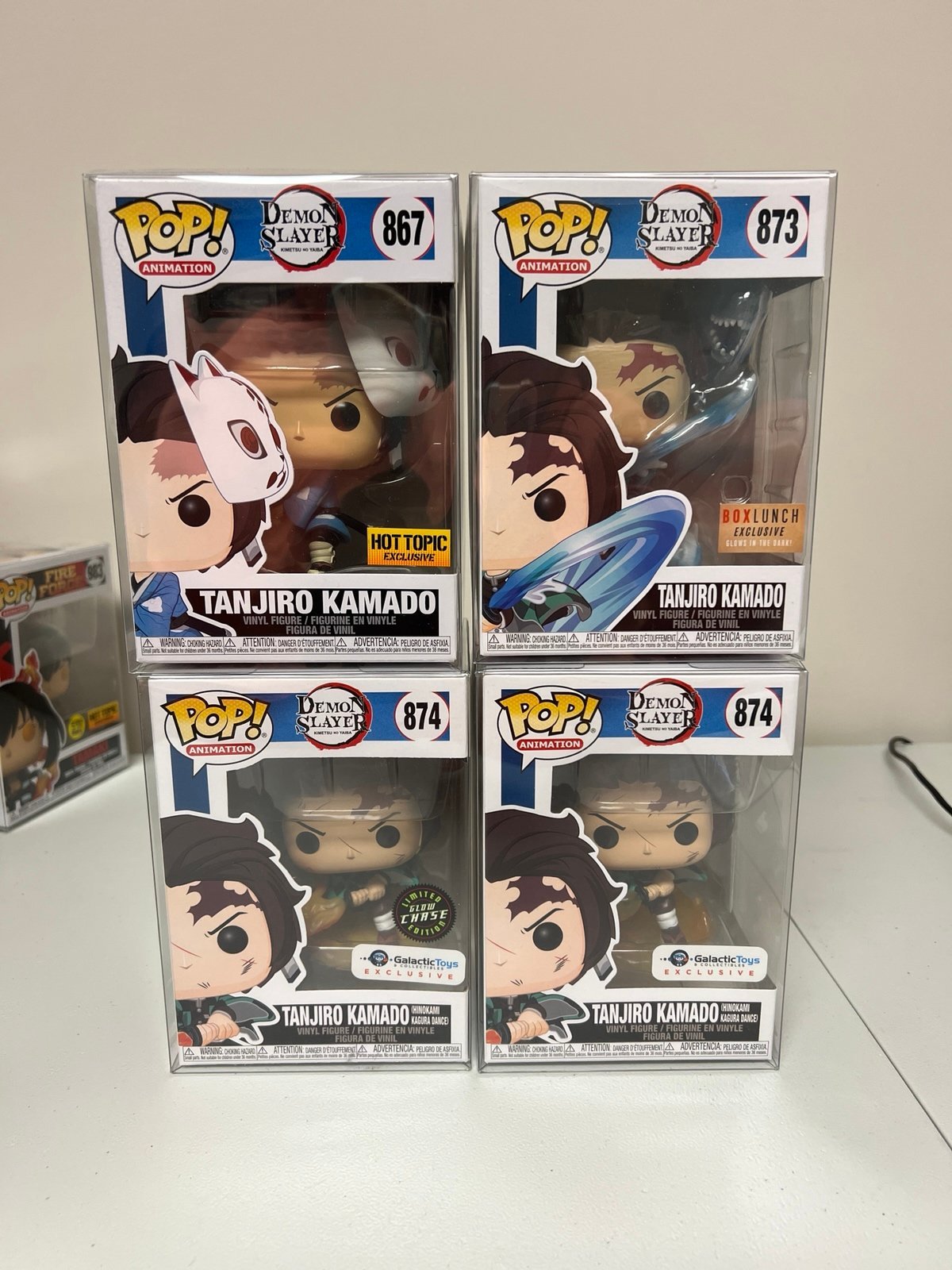 Demon Slayer Tanjiro Funko Pop Lot