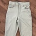 Abercrombie & Fitch Light Green Leather Pants