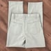Abercrombie & Fitch Light Green Leather Pants