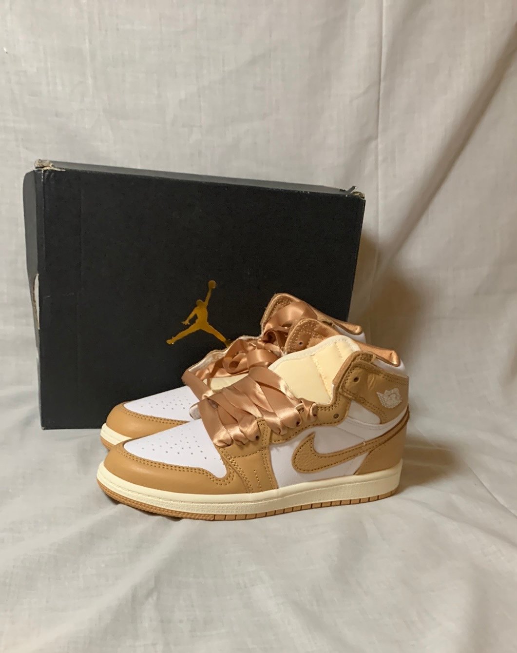 Air Jordan 1 Mid sneakers Praline/Wht 1.5