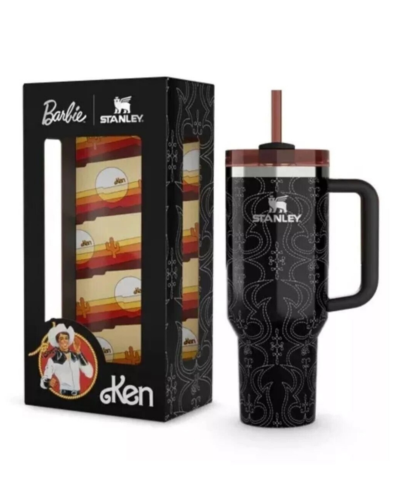 40oz LIMITED EDITION **KEN** STANLEY×Barbie Icon Quencher