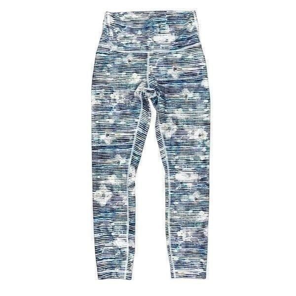 Lululemon multi-color athletic leggings 6