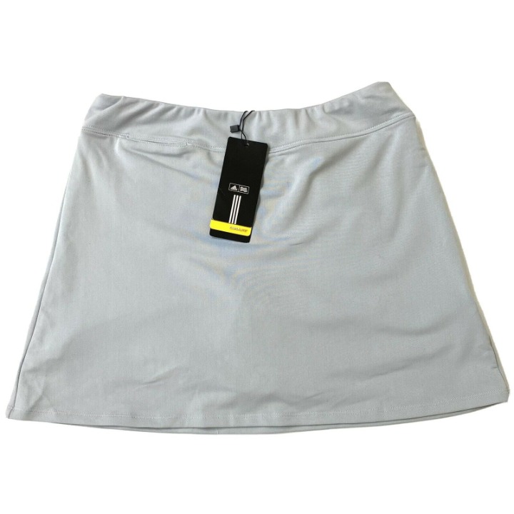 Chrome Grey Tennis Skort Adidas Size 4