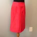 Cimmaron Women's Coral 3/4 Sleeve Button Front Blazer And Skirt 2 Piece Set
