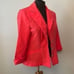 Cimmaron Women's Coral 3/4 Sleeve Button Front Blazer And Skirt 2 Piece Set