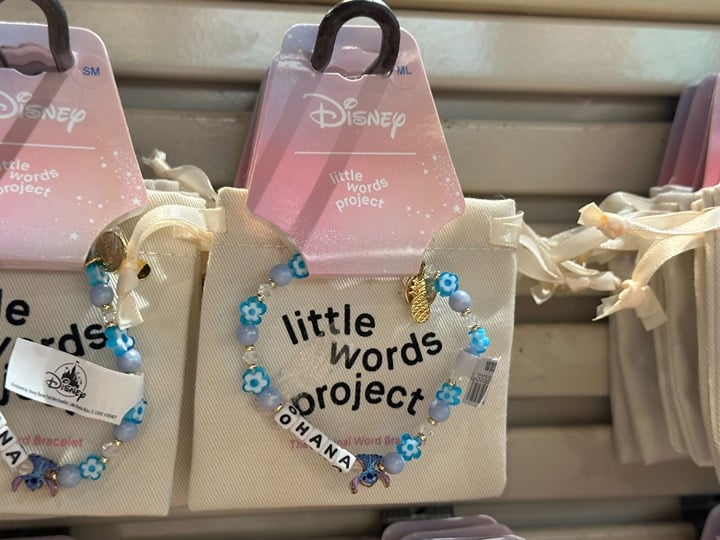 2025 Disney Parks Little Words Project Ohana Bracelet