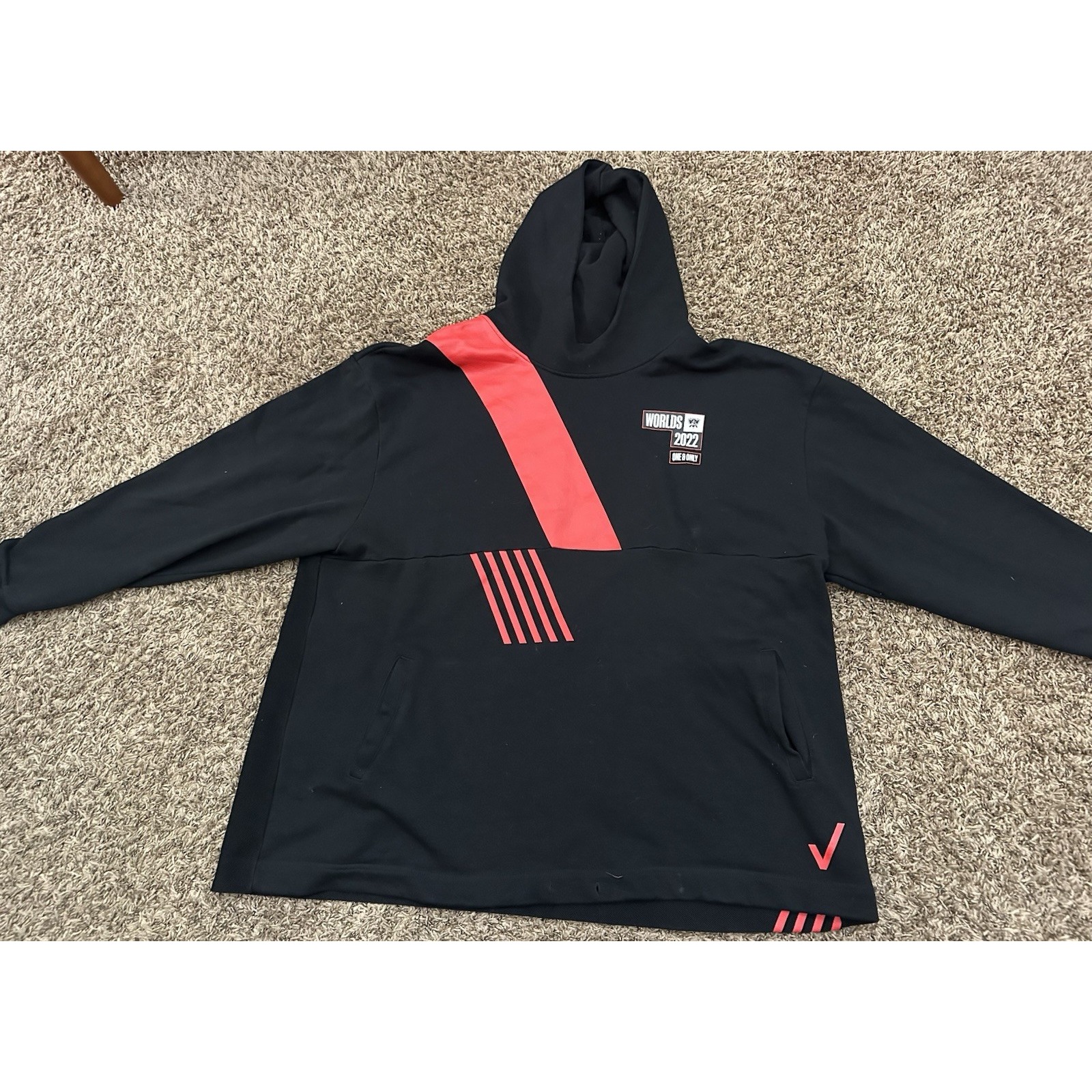 RIOT GAMES Hoodie Sweatshirt 2022 Worlds One & Only League of Legends Size XL