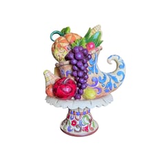 Jim Shore Cornucopia of Plenty Fall/Thanksgiving Figurine