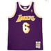 Swingman Eddie Jones Los Angeles Lakers Road 1996-97 Jersey