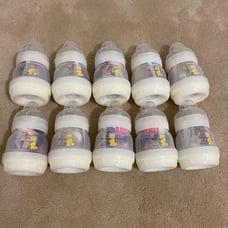 NEW 10 MAM bottles and pacifiers
