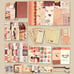 346 Pieces of Vintage Aesthetic Scrapbook Kit (Journaling Scrapbooking Supplies