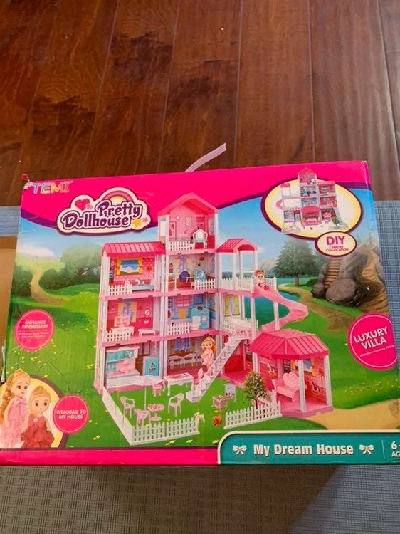 Temi Dollhouse Dreamhouse DIY 11 rooms